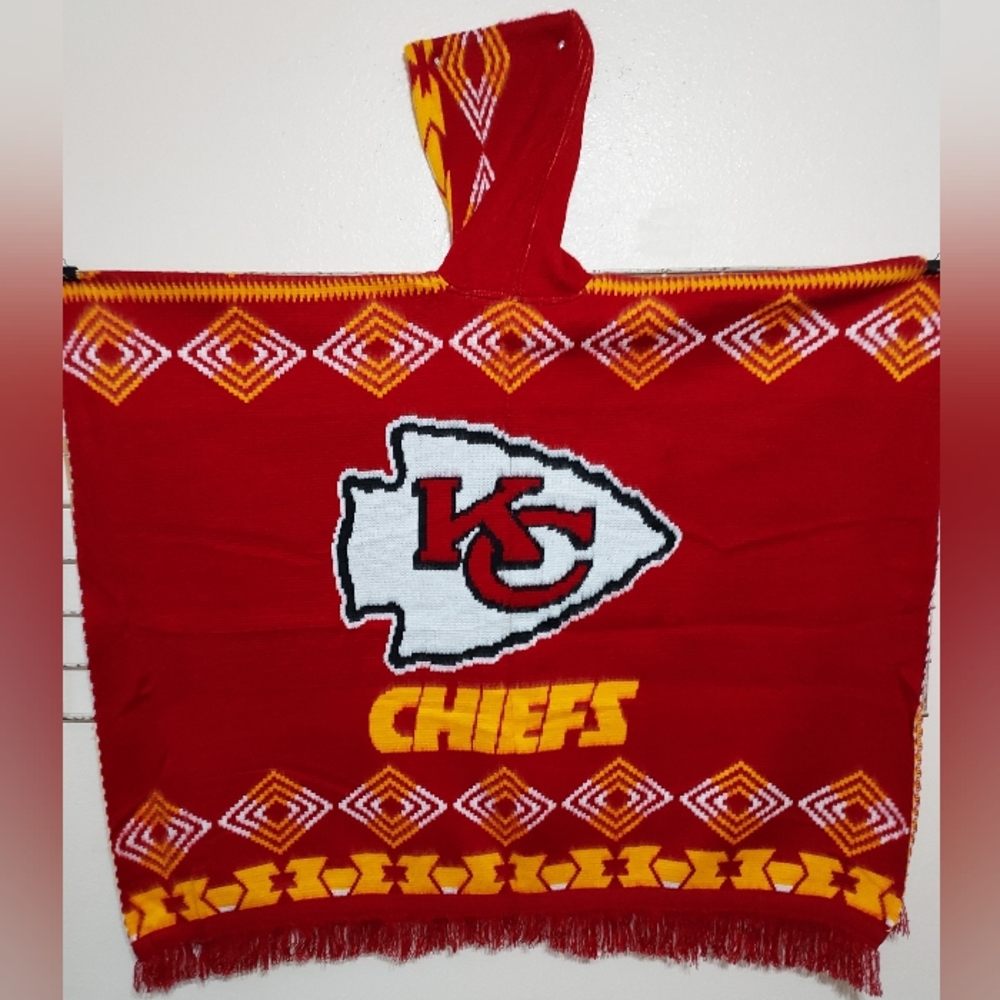 Kc Chiefs Poncho - Picture 2 of 3